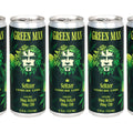 24CT CASE - Asheville Dispensary Green Man Nano Cannabis D9 Seltzer - Leasure Lime / 10MG D9 / 10MG CBD